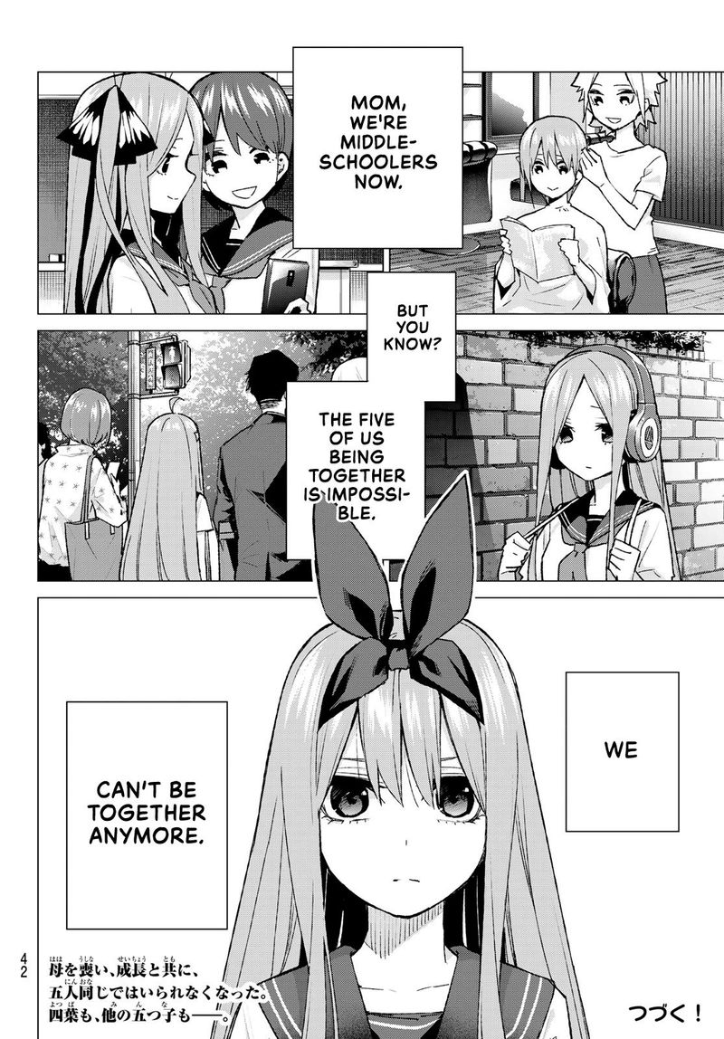 Go Toubun No Hanayome Chapter 88 Page 27