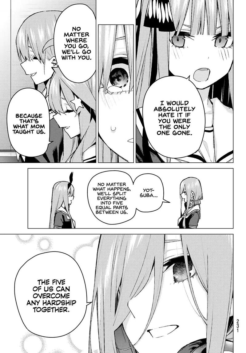 Go Toubun No Hanayome Chapter 89 Page 16