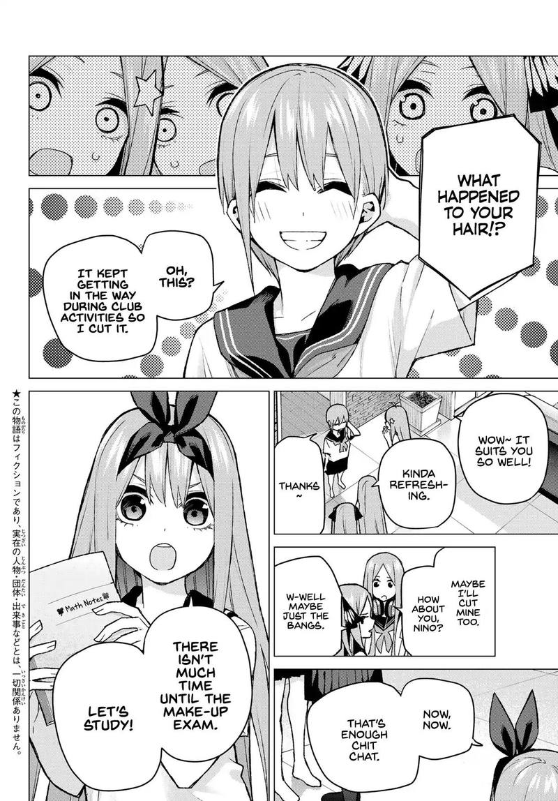 Go Toubun No Hanayome Chapter 89 Page 2