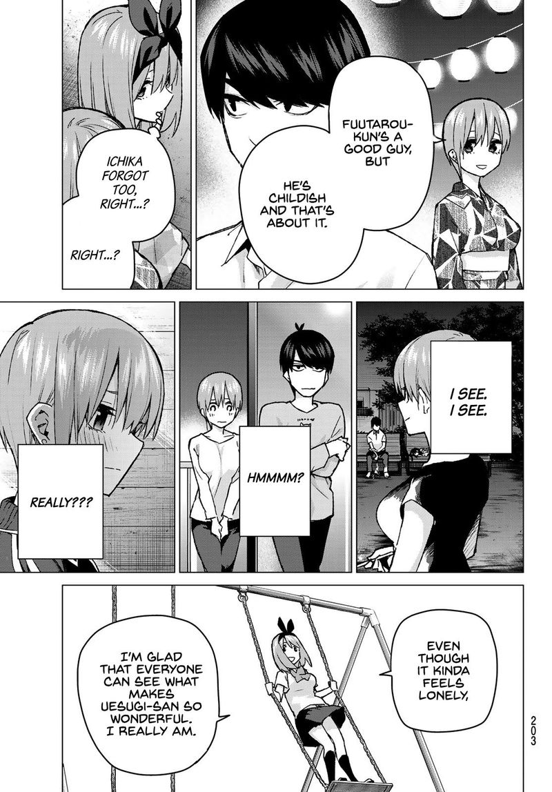 Go Toubun No Hanayome Chapter 90 Page 7