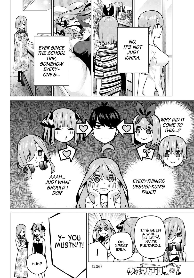 Go Toubun No Hanayome Chapter 91 Page 12