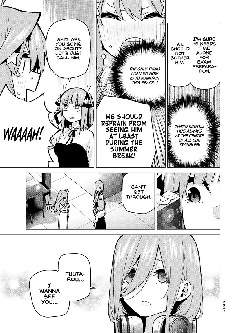 Go Toubun No Hanayome Chapter 91 Page 13