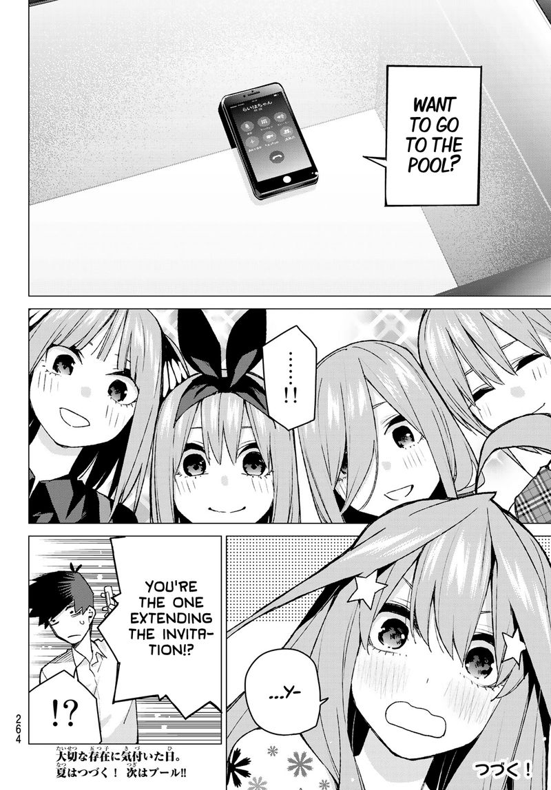 Go Toubun No Hanayome Chapter 91 Page 20