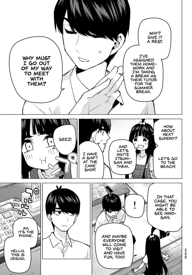 Go Toubun No Hanayome Chapter 91 Page 5