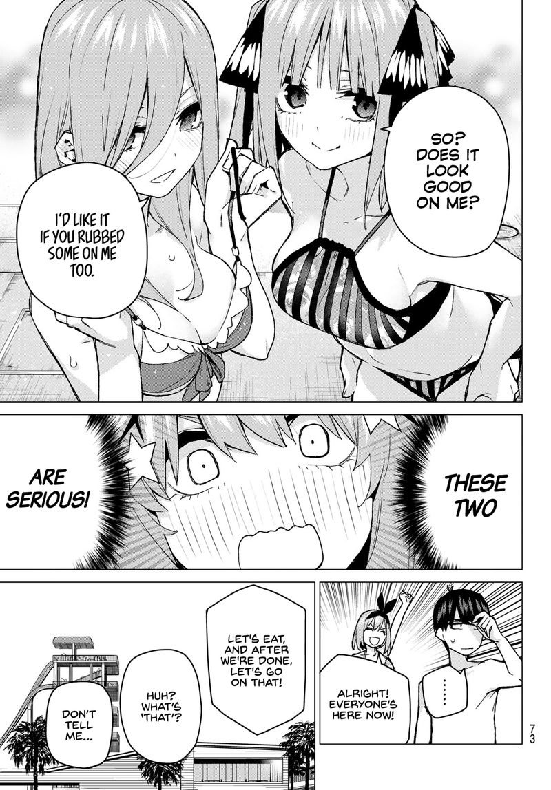 Go Toubun No Hanayome Chapter 92 Page 9