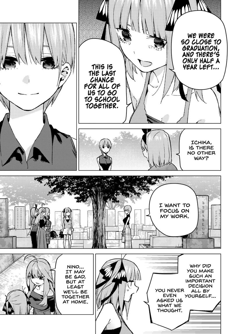 Go Toubun No Hanayome Chapter 94 Page 3