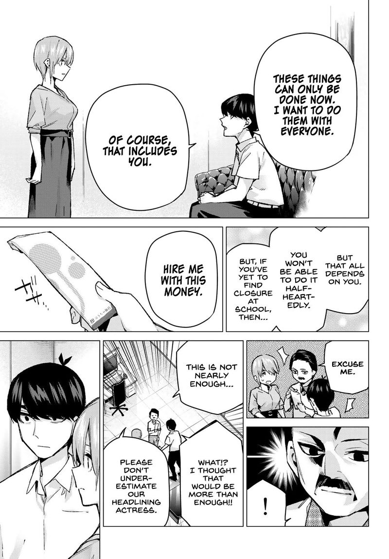 Go Toubun No Hanayome Chapter 95 Page 13