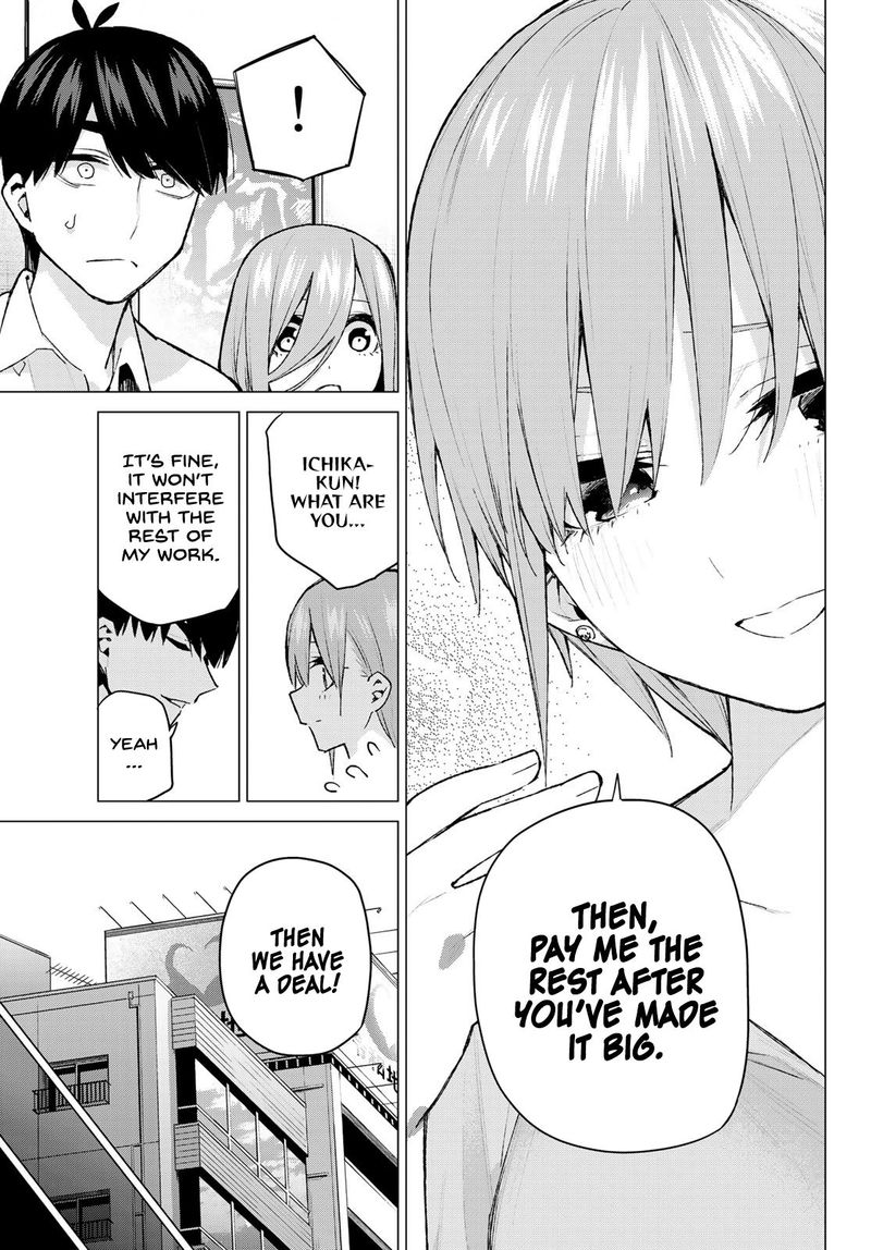 Go Toubun No Hanayome Chapter 95 Page 15