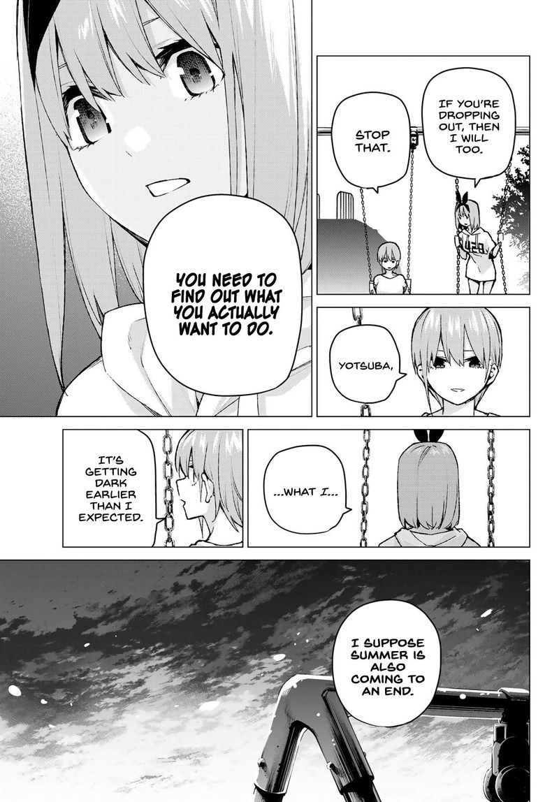 Go Toubun No Hanayome Chapter 95 Page 5