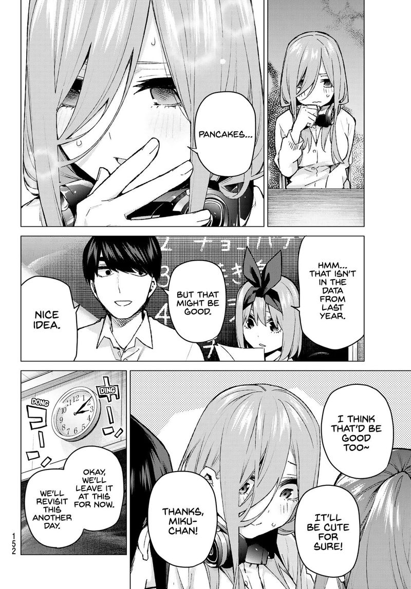 Go Toubun No Hanayome Chapter 96 Page 12