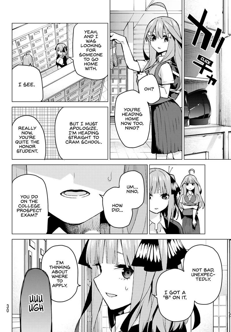 Go Toubun No Hanayome Chapter 97 Page 11