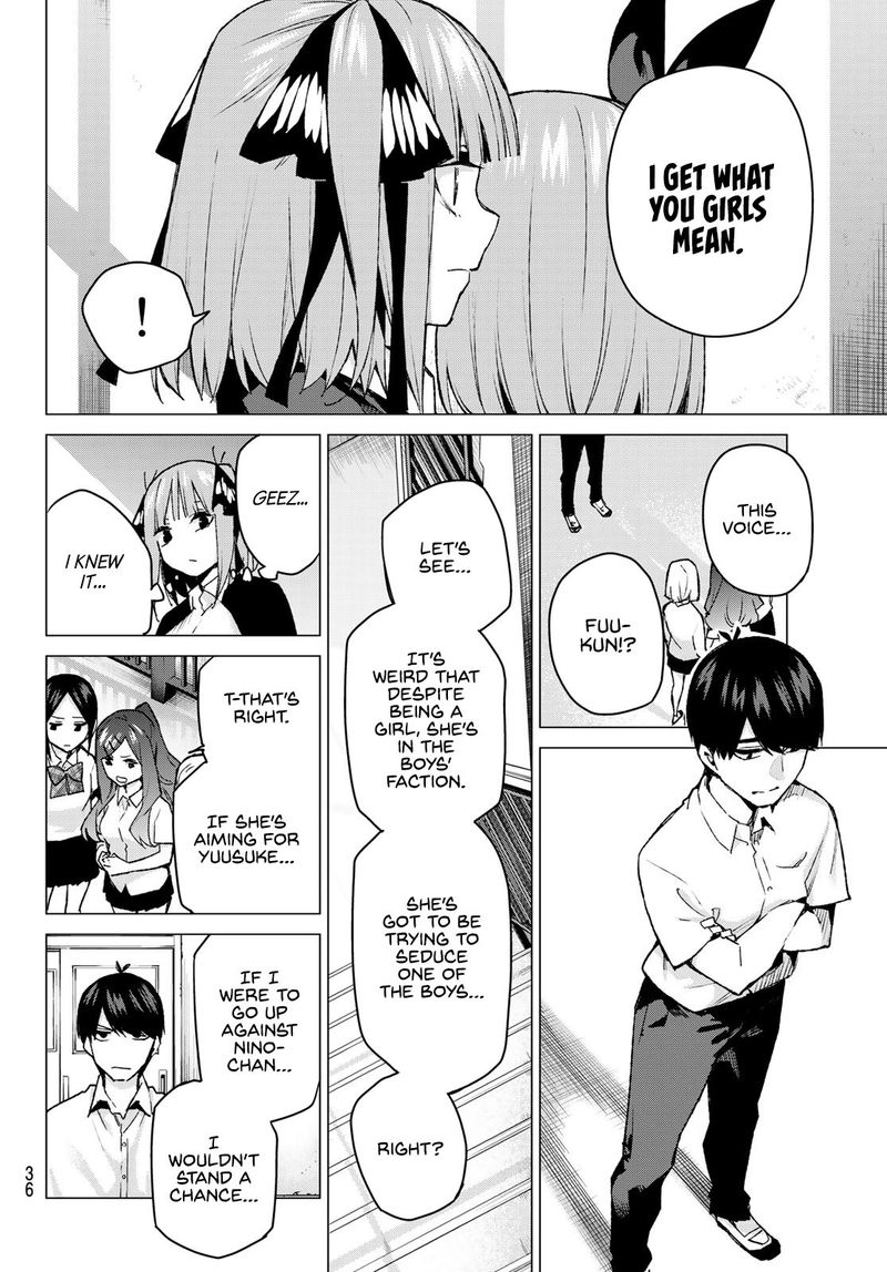 Go Toubun No Hanayome Chapter 97 Page 17