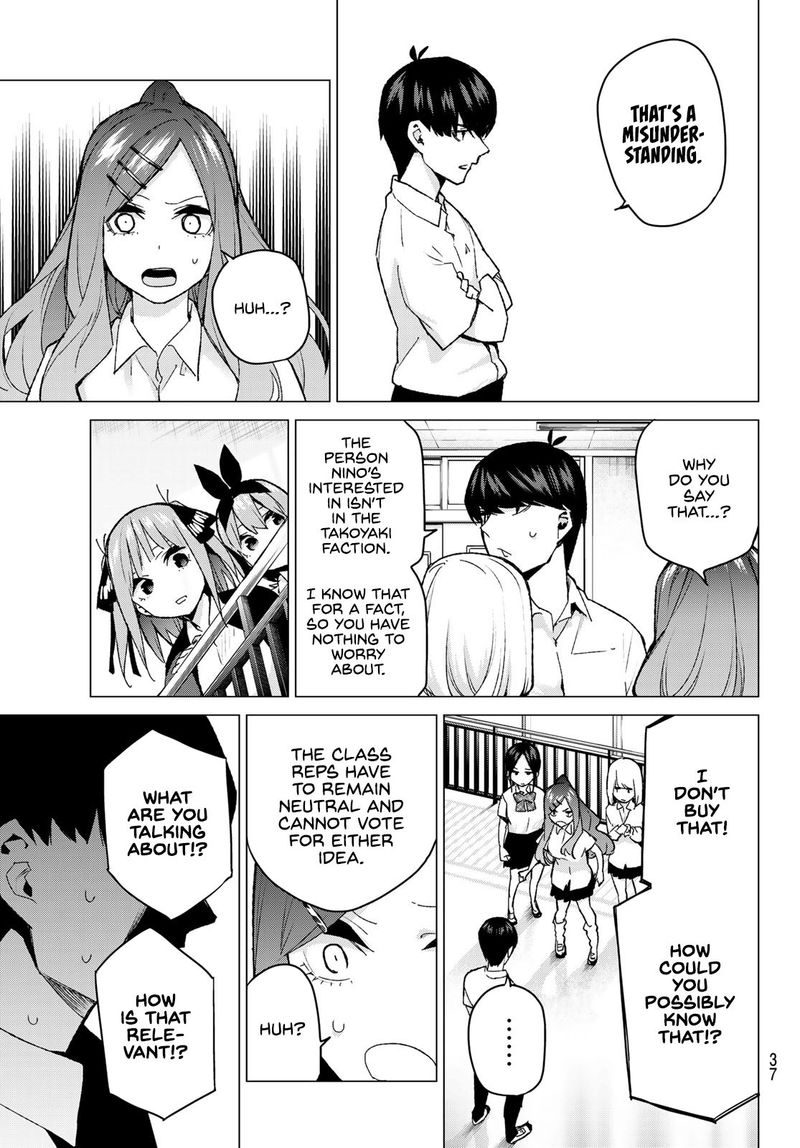 Go Toubun No Hanayome Chapter 97 Page 18