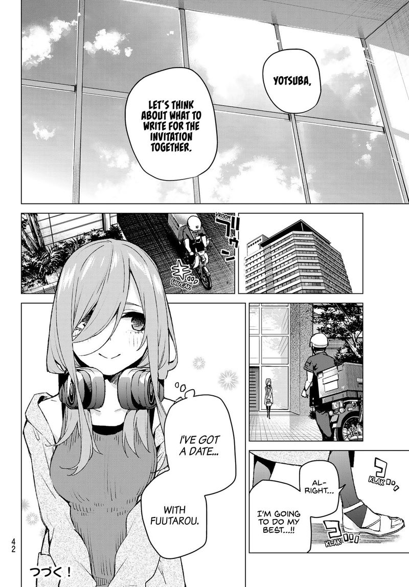 Go Toubun No Hanayome Chapter 97 Page 22