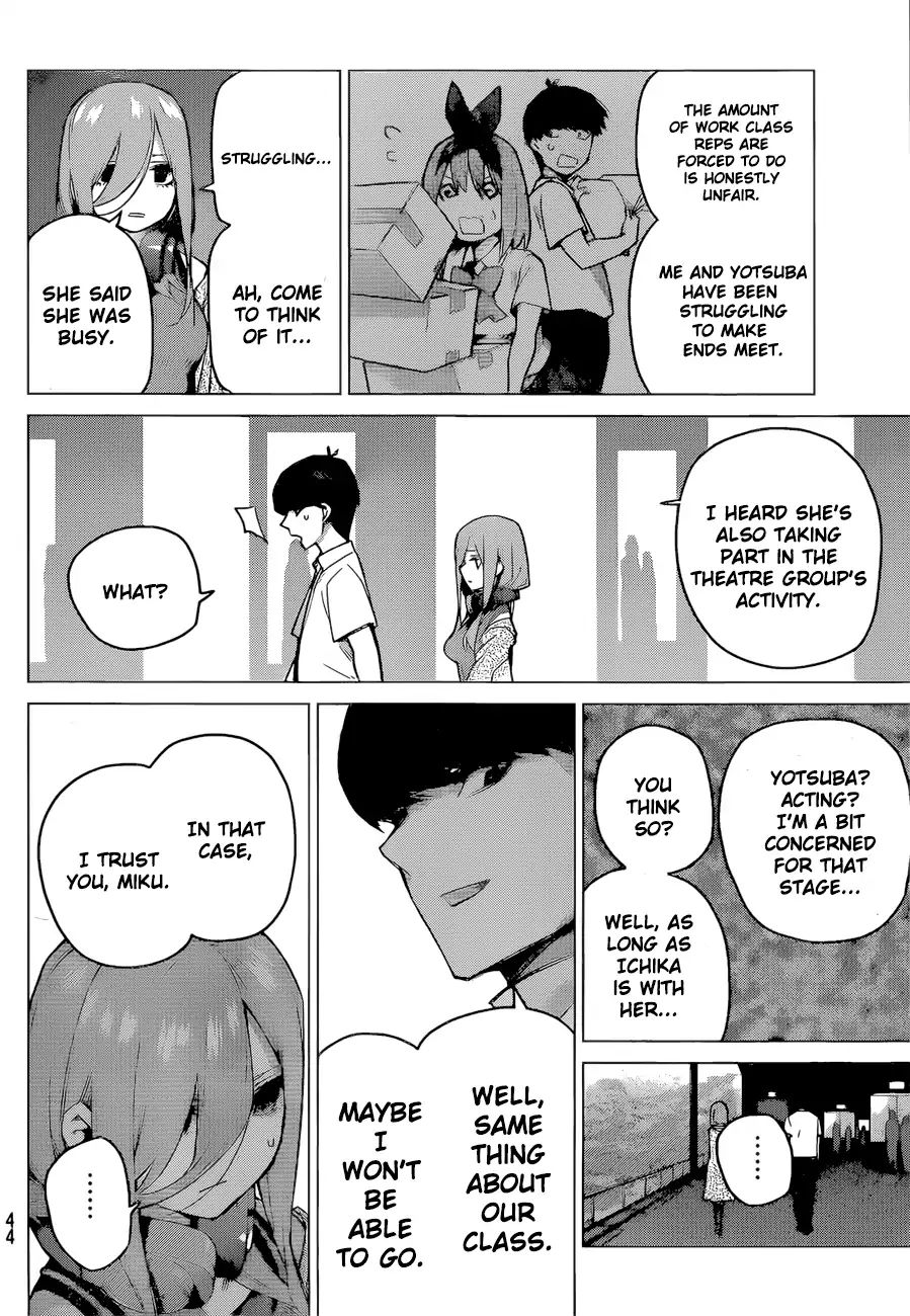 Go Toubun No Hanayome Chapter 98 Page 4