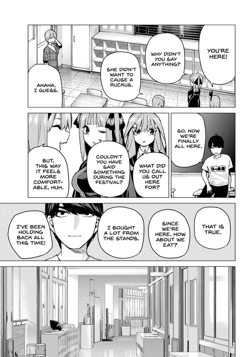 Go Toubun No Hanayome Chapter 99 Page 15