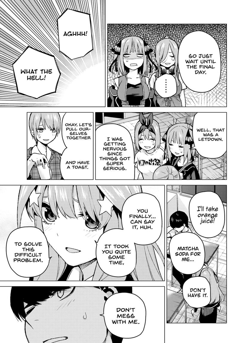 Go Toubun No Hanayome Chapter 99 Page 19