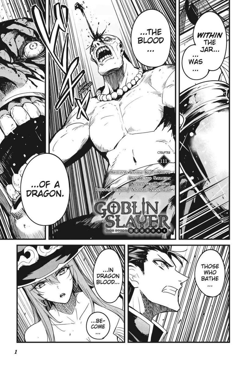 Goblin Slayer Side Story Year One Chapter 111 Page 1