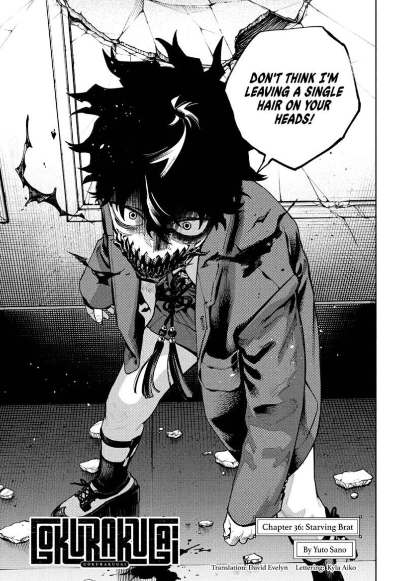 Gokurakugai Chapter 36 Page 3