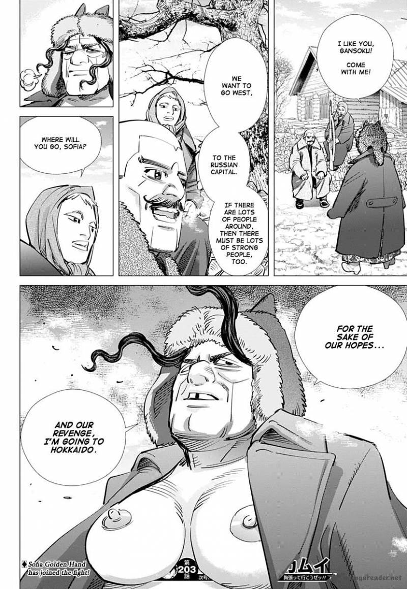 Golden Kamui Chapter 203 Page 19