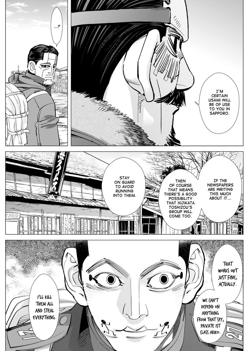 Golden Kamui Chapter 225 Page 12