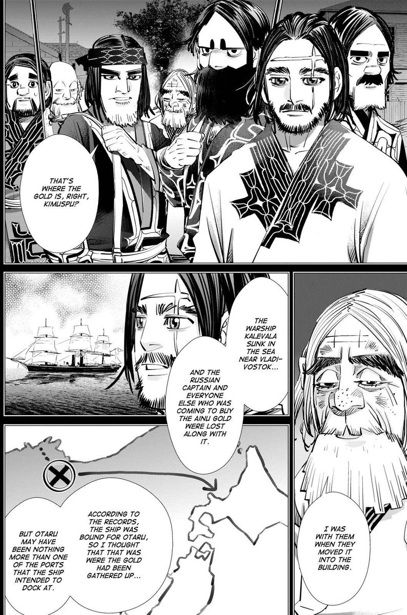 Golden Kamui Chapter 281 Page 8