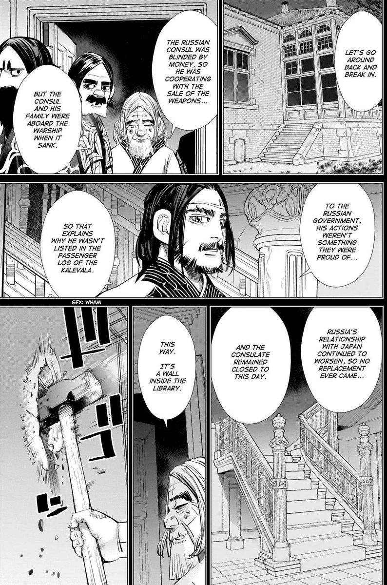 Golden Kamui Chapter 281 Page 9