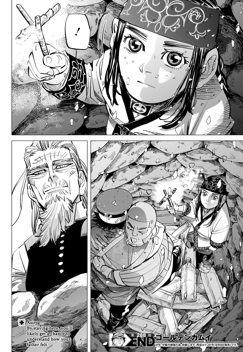 Golden Kamui Chapter 288 Page 18