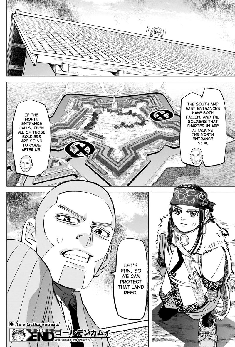 Golden Kamui Chapter 296 Page 18