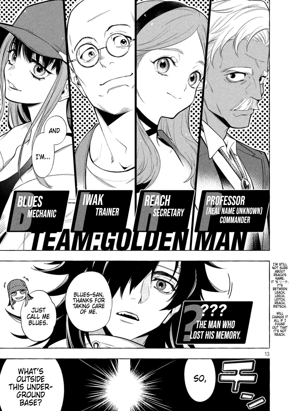 Golden Man Petos Chapter 1 Page 12