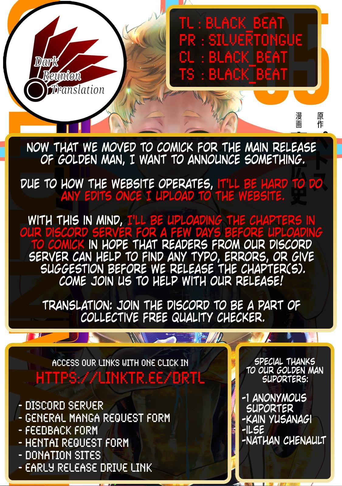 Golden Man Petos Chapter 37 Page 20