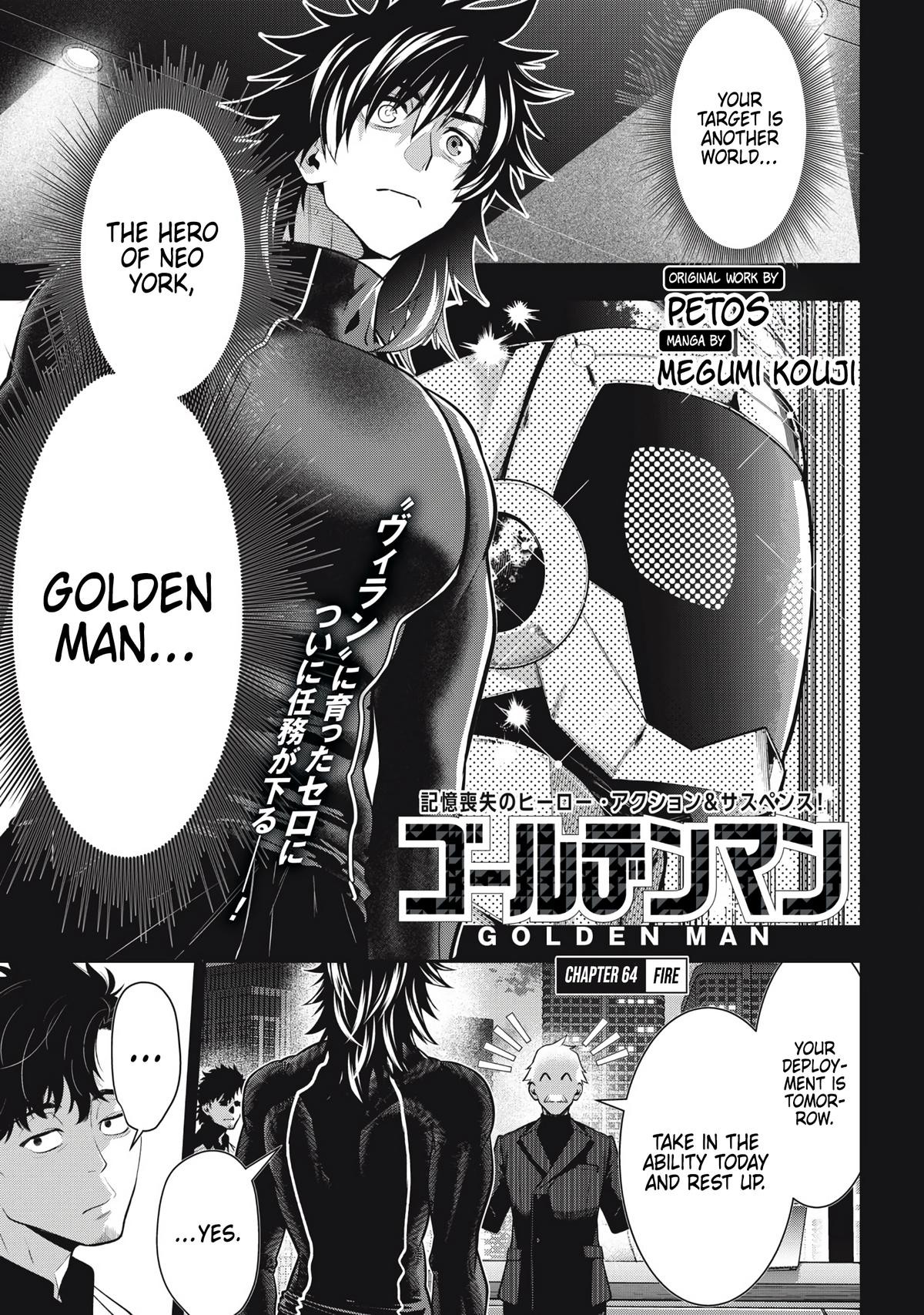 Golden Man Petos Chapter 64 Page 1