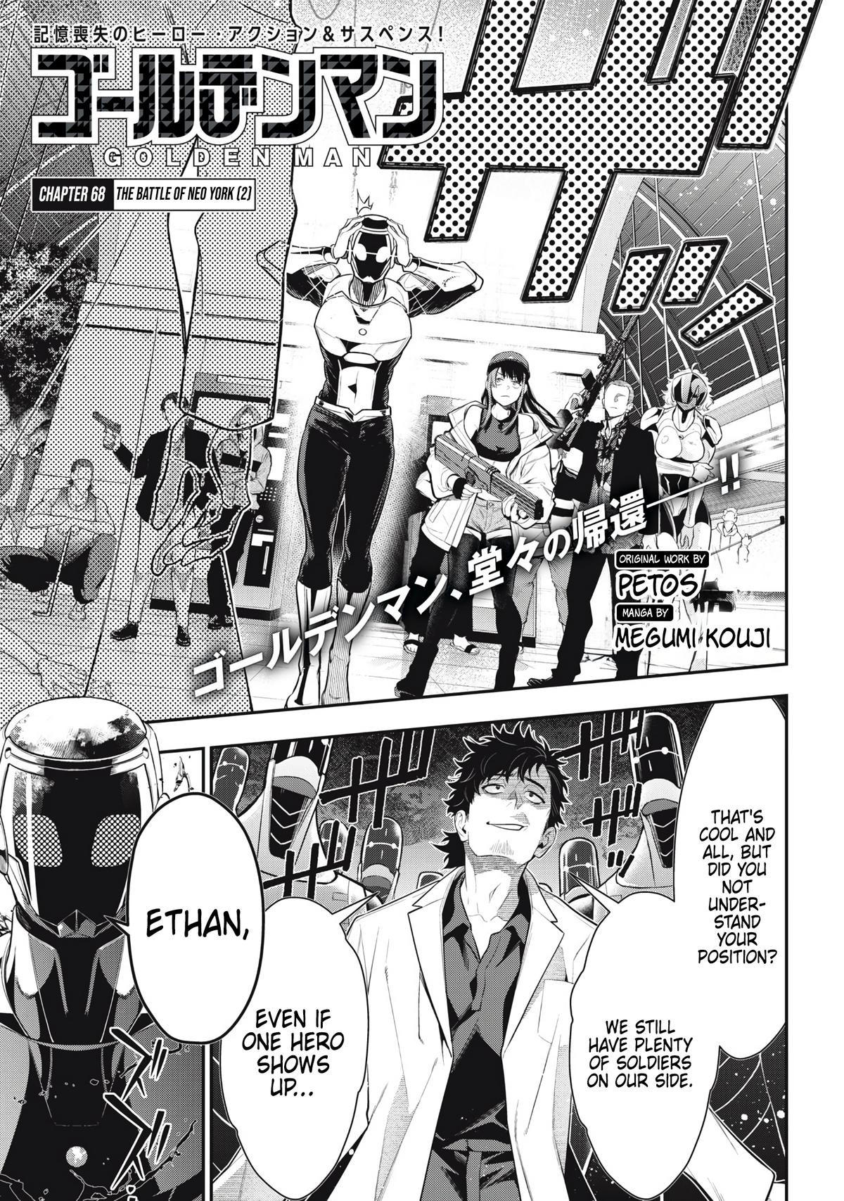Golden Man Petos Chapter 68 Page 1