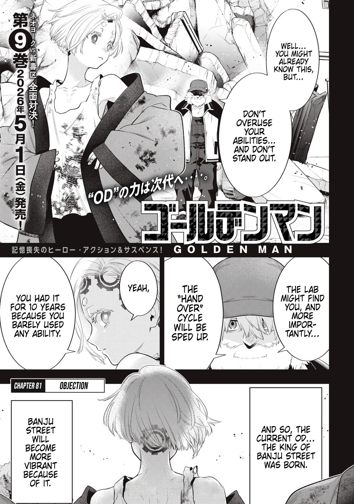Golden Man Petos Chapter 81 Page 1