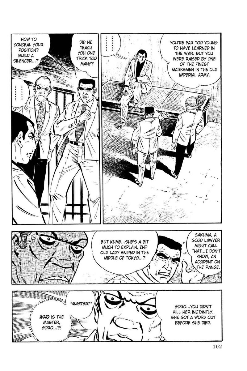 Golgo 13 Chapter 25 Page 102