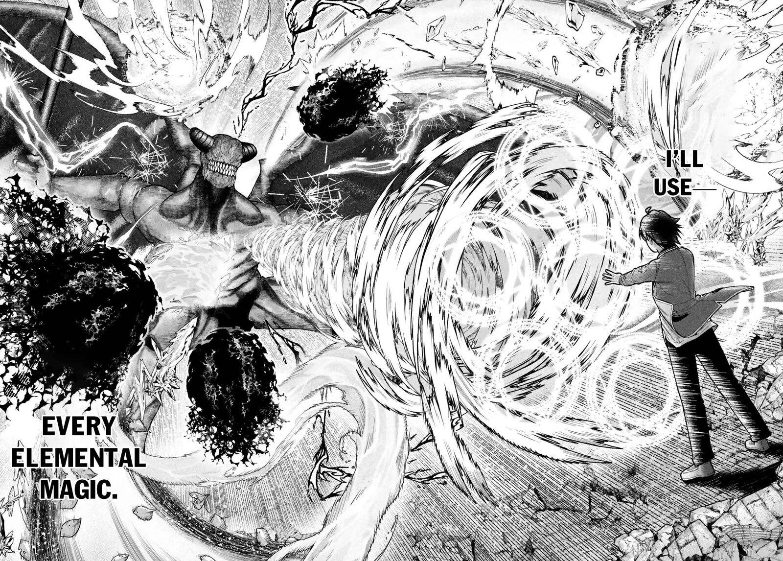 Gomi Ika Da To Tsuihousareta Shounin Jitsu Wa Zensei Kensha Desu Chapter 11b Page 17