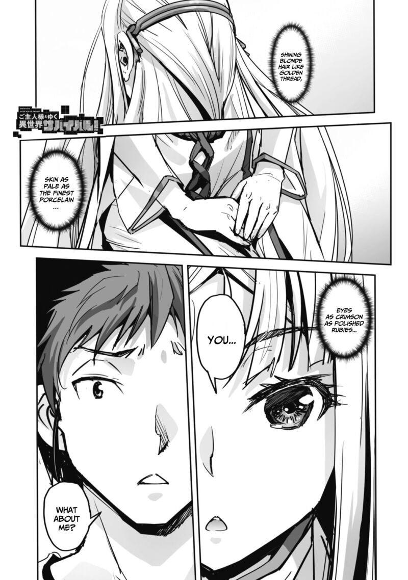 Goshujin Sama To Yuku Isekai Survival Chapter 48 Page 3