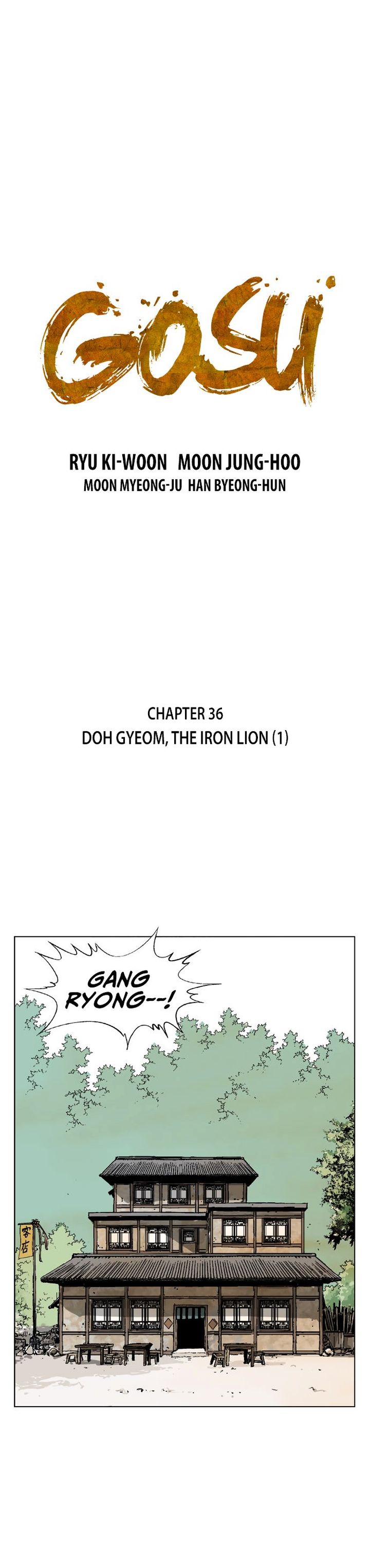 Gosu Chapter 36 Page 1