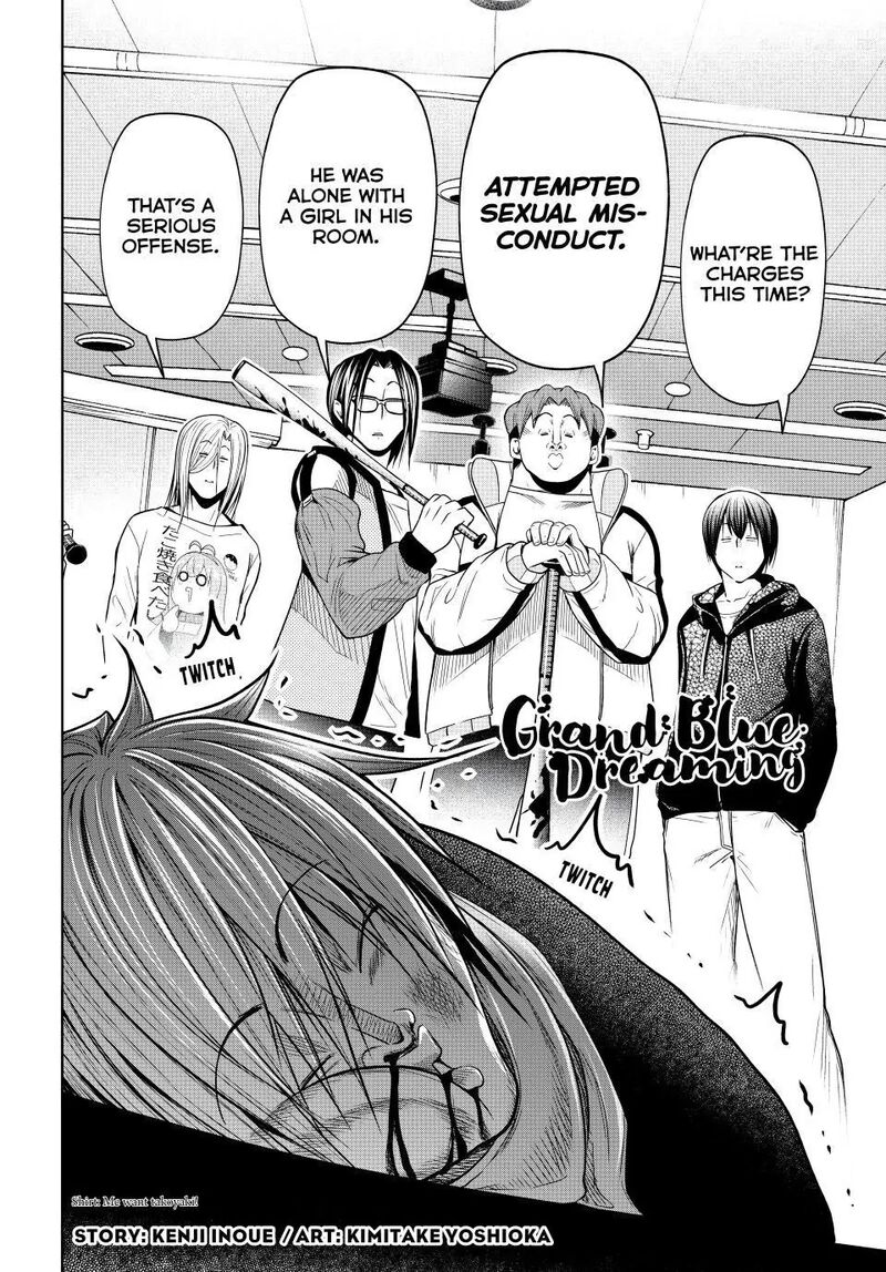 Grand Blue Chapter 105z Page 2