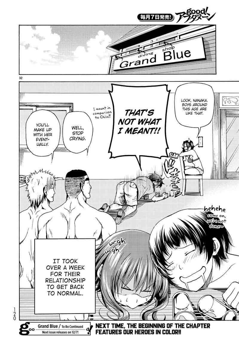 Grand Blue Chapter 29 Page 32