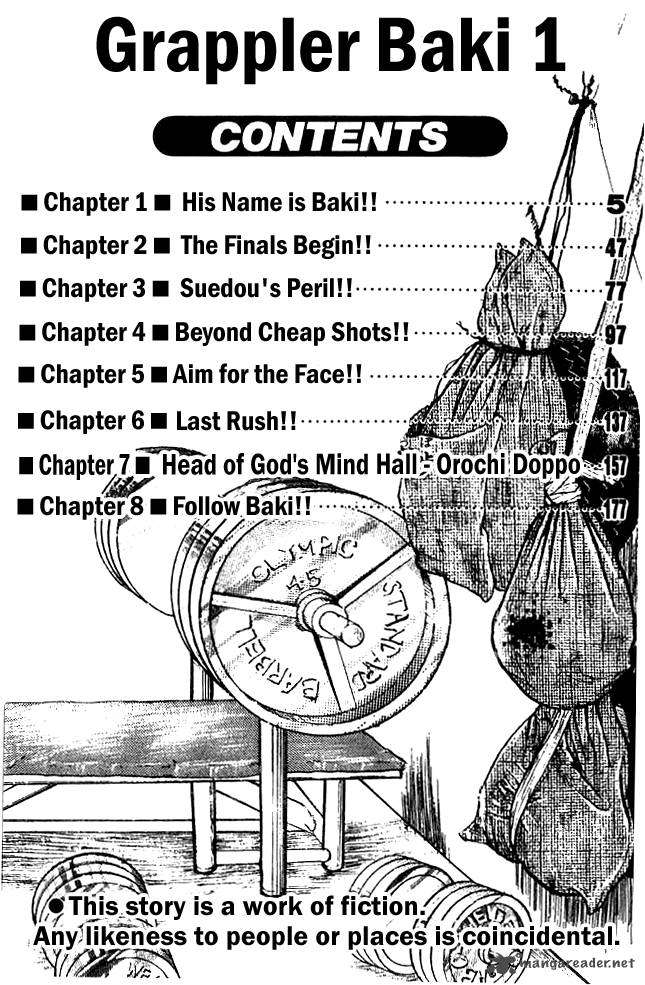 Grappler Baki Chapter 1 Page 3