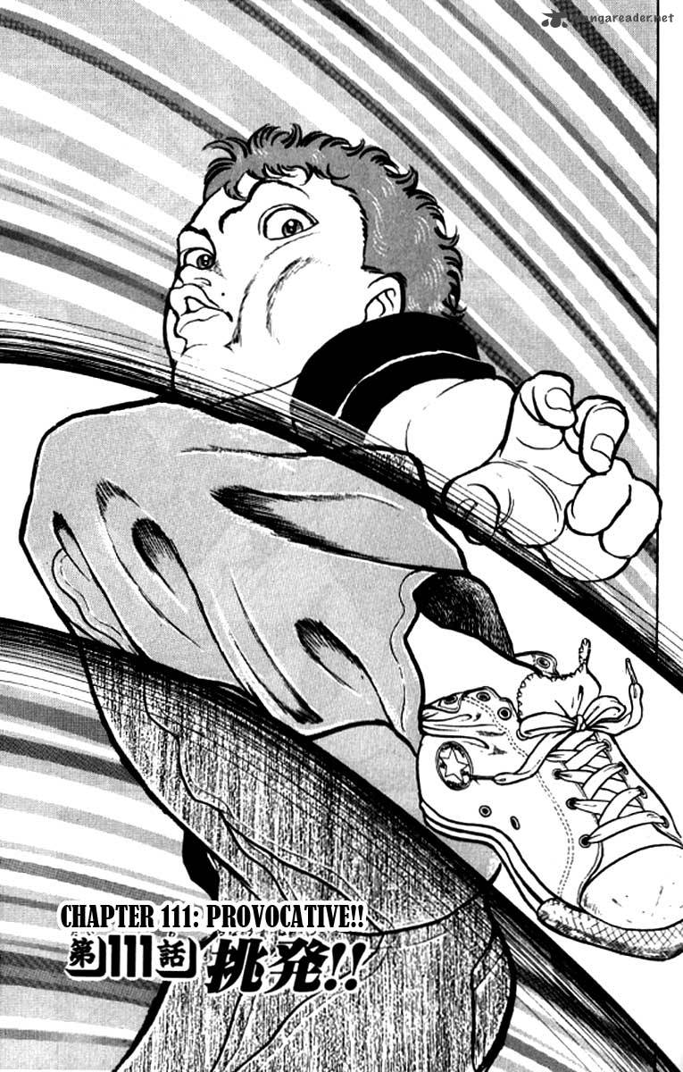 Grappler Baki Chapter 111 Page 1