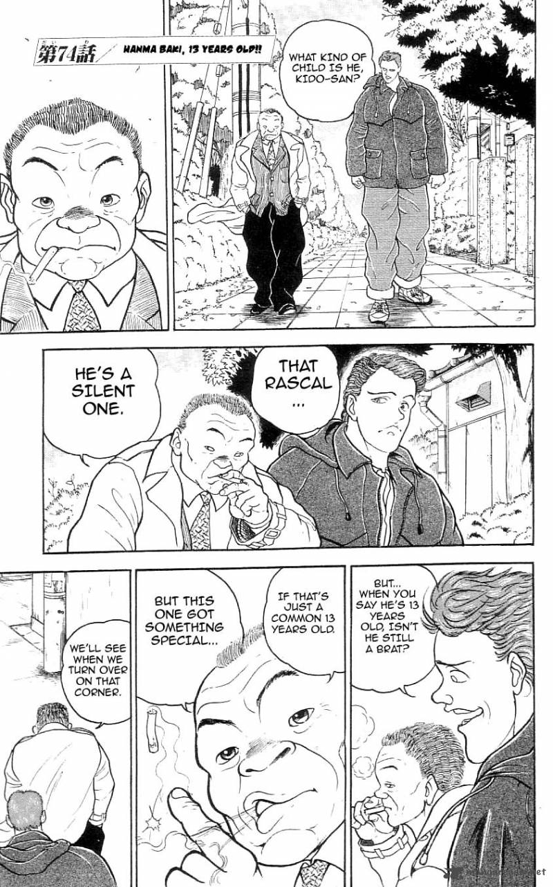 Grappler Baki Chapter 74 Page 1