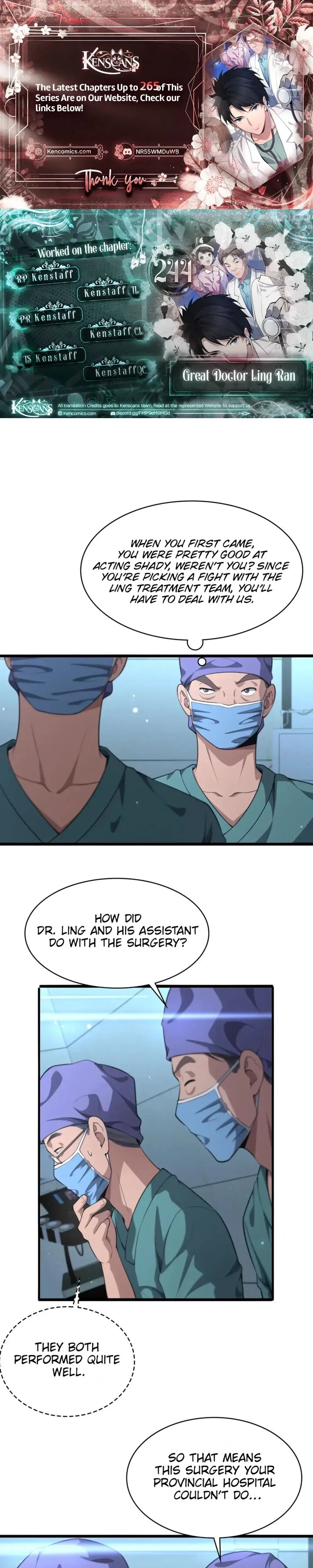 Great Doctor Ling Ran Chapter 244 Page 1