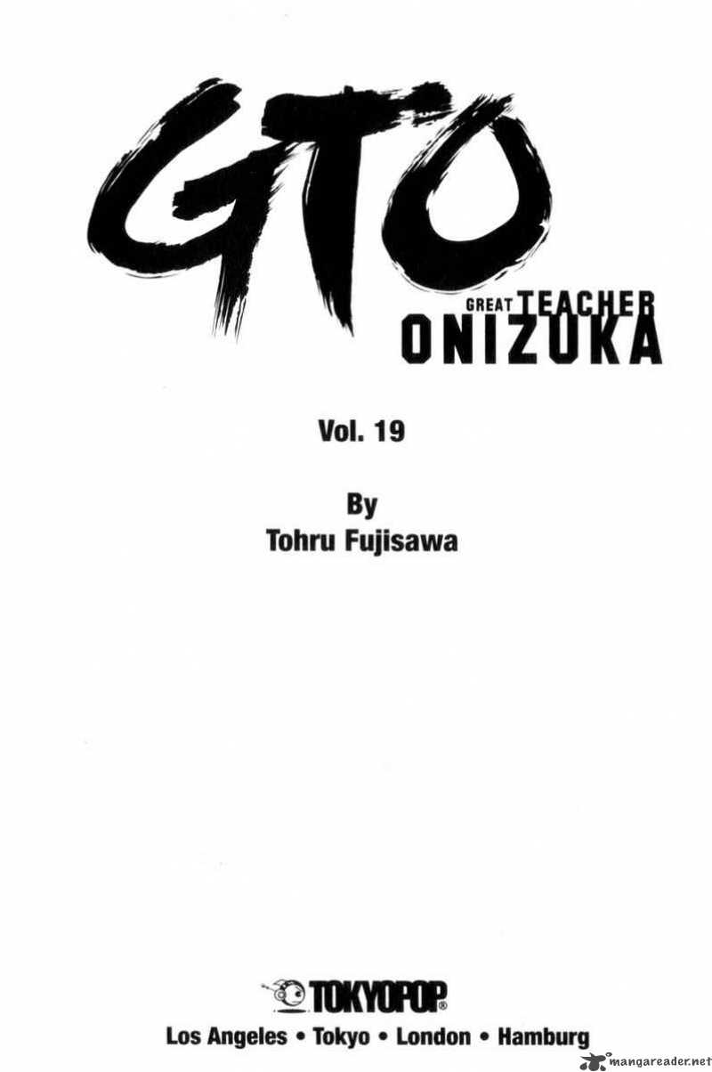 Great Teacher Onizuka Chapter 151 Page 4