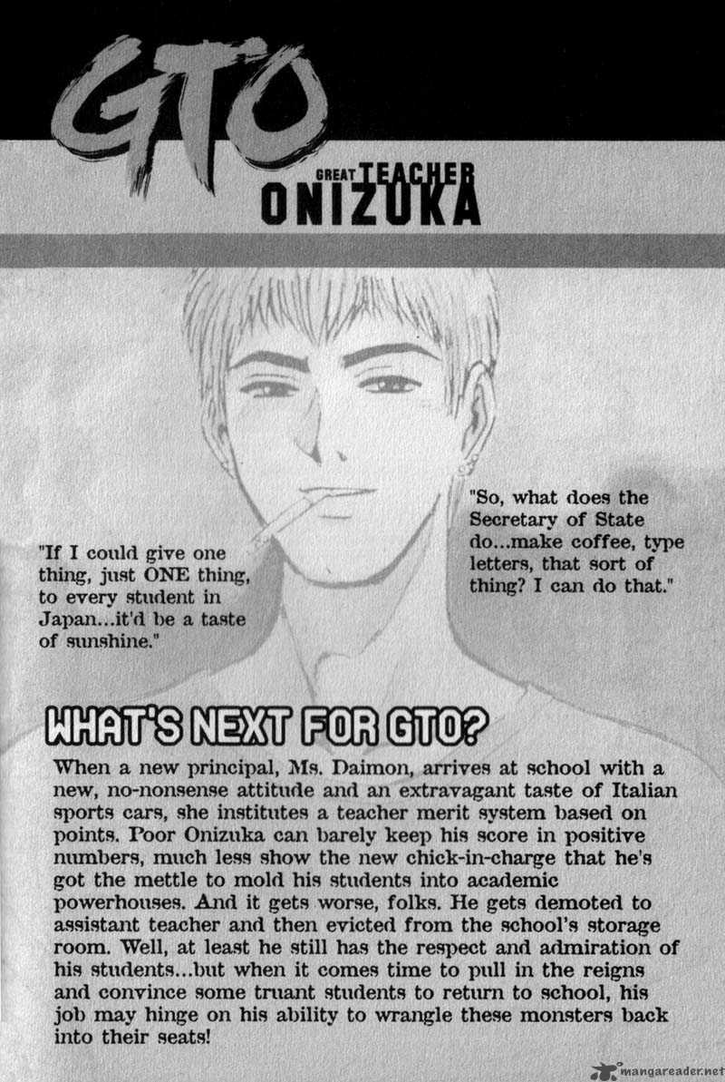 Great Teacher Onizuka Chapter 157 Page 33