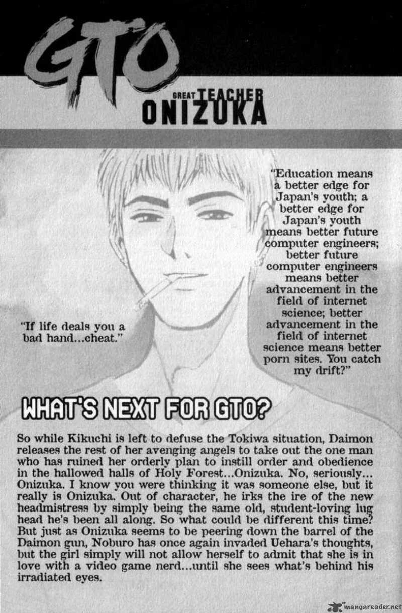 Great Teacher Onizuka Chapter 172 Page 26