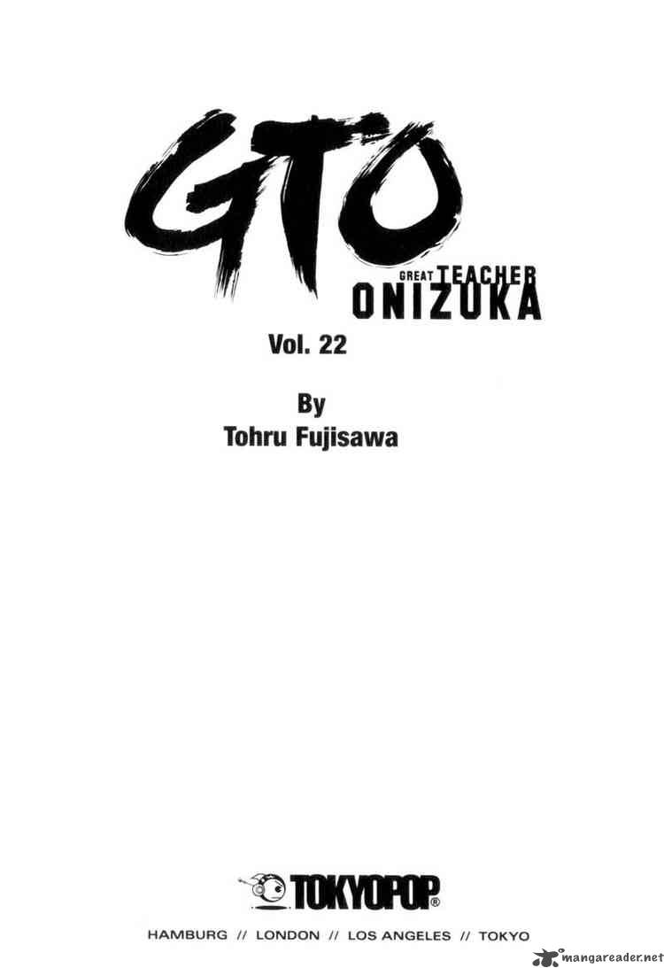Great Teacher Onizuka Chapter 173 Page 3