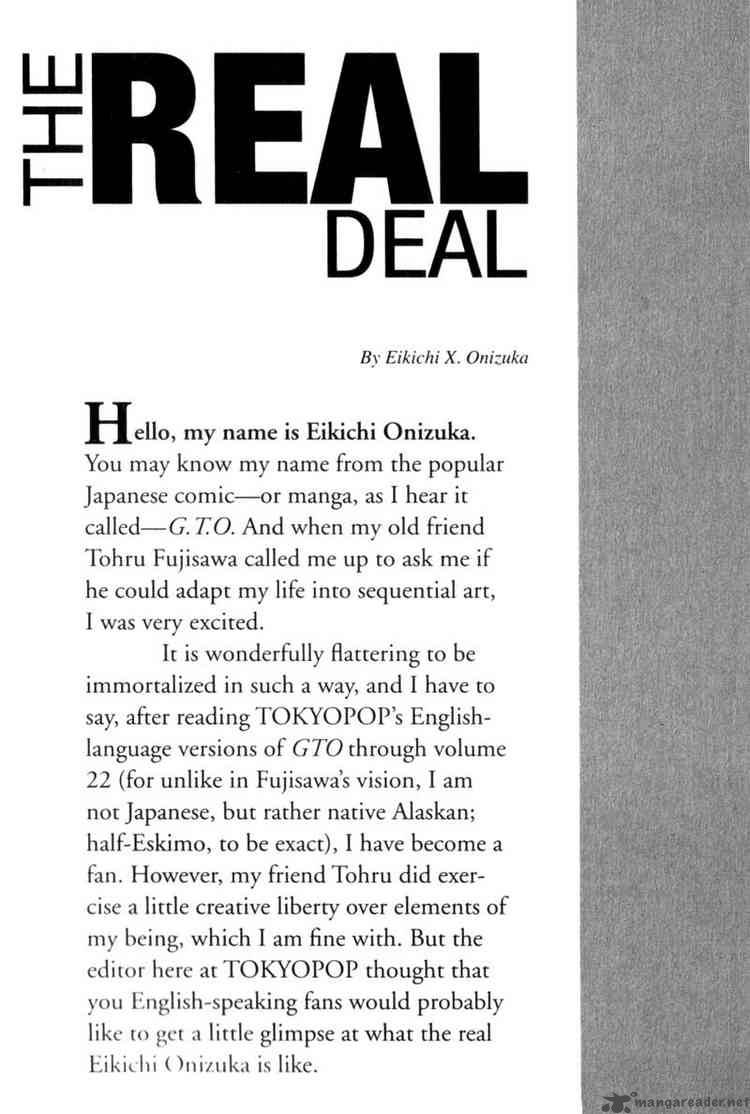 Great Teacher Onizuka Chapter 173 Page 4
