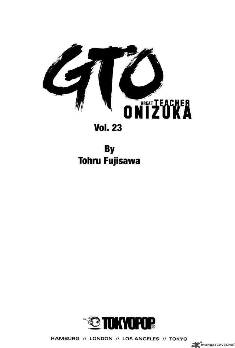 Great Teacher Onizuka Chapter 182 Page 4